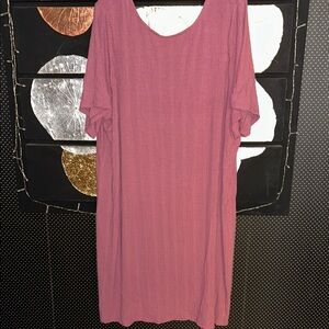 Old Navy Casual Pink Dress 4X
